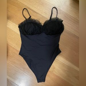 Cute swimsuit. Ballet leotard